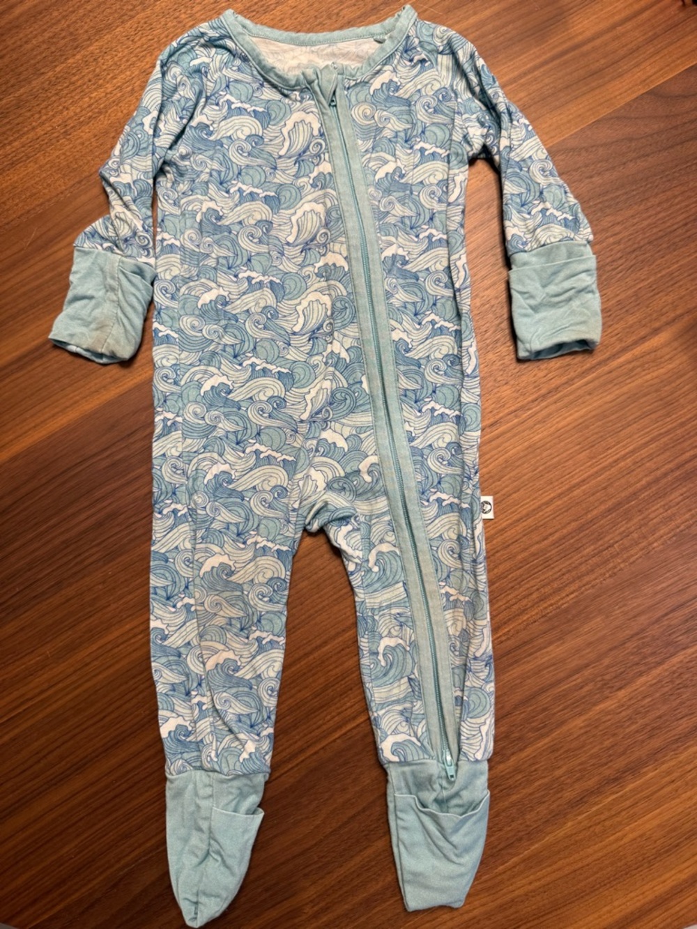 Little Surfer Dude Bamboo Wave Pajamas
